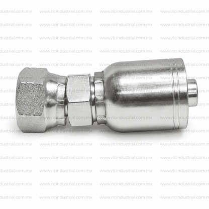 Conector JIC 37° 2" Hembra 2-1/2"-12 x 2" - Recto 1 Pieza SAE 100R1/R2