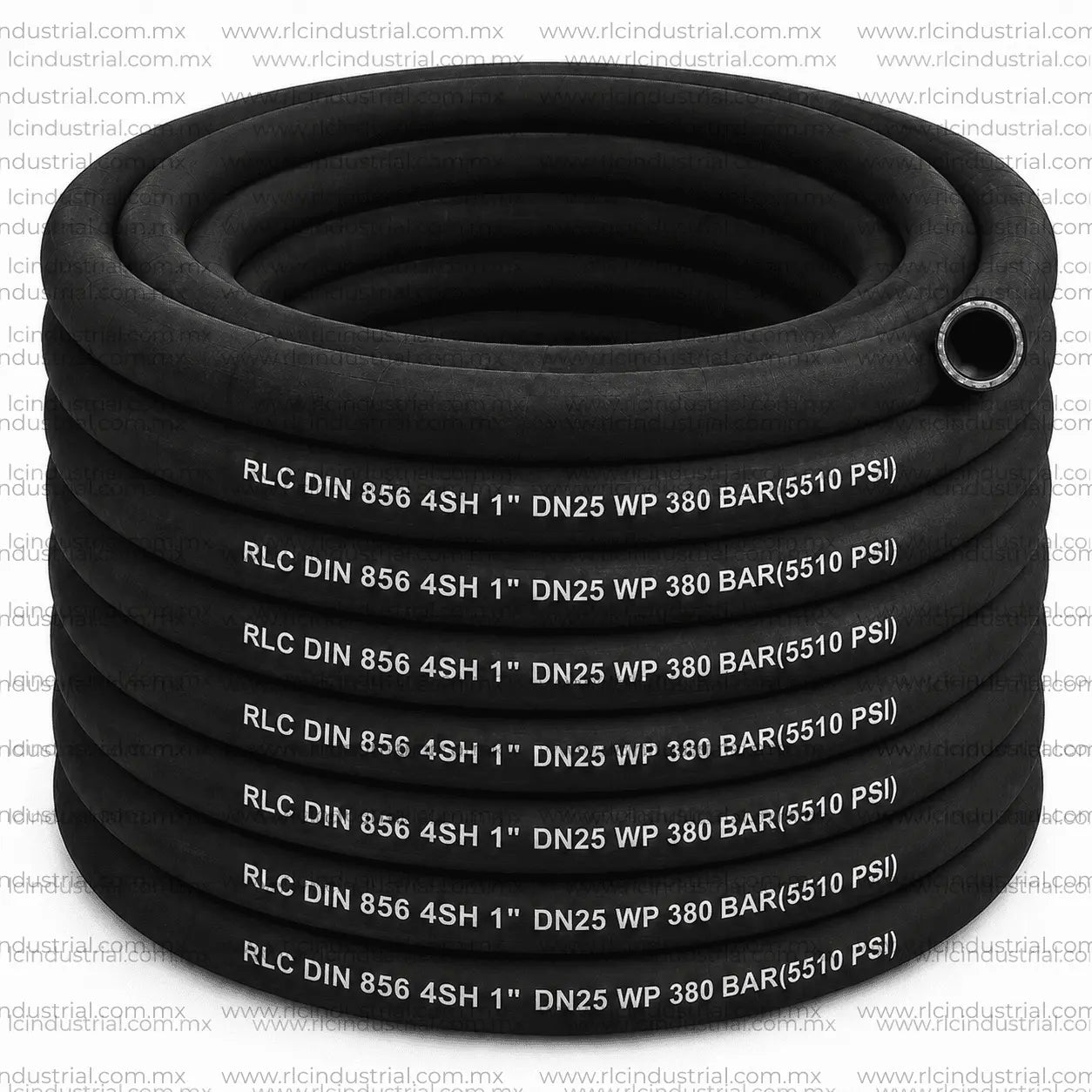 Manguera Hidráulica (16) 1" SAE 100 R15 5510Psi. - 4 Mallas RLC RLC