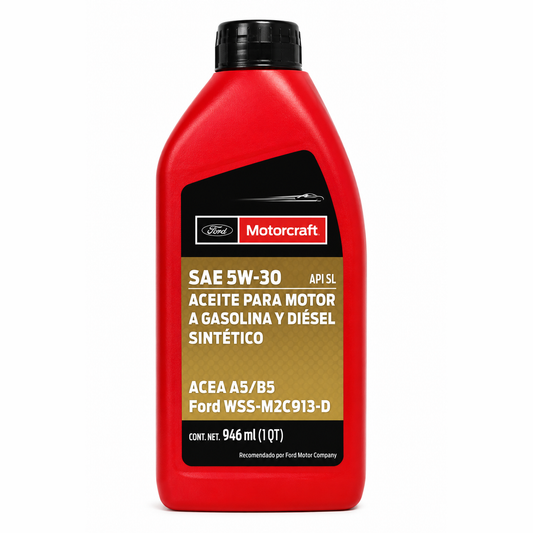 Aceite Motorcraft Sintetico DIESEL 5W30 Litro RLC