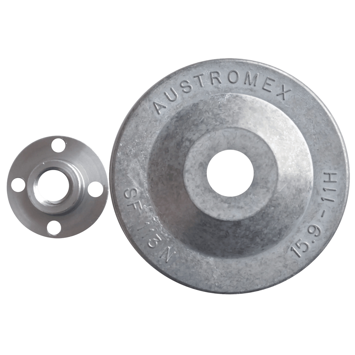 Adaptador para el montaje de discos de corte en esmeriladoras port tiles de 15.9-11 AUSTROMEX