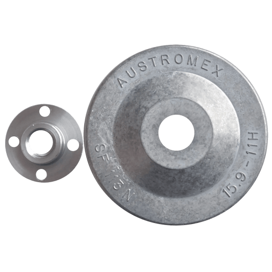Adaptador para el montaje de discos de corte en esmeriladoras port tiles de 15.9-11 AUSTROMEX