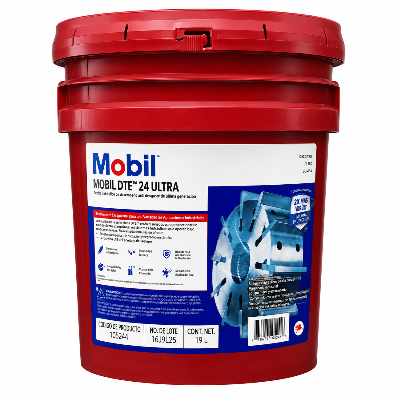 Aceite Mobil DTE 24 ISO 32