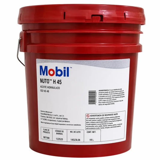 Aceite mobil NUTO H46 Cubeta RLC