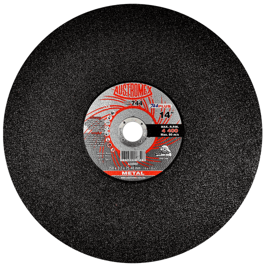 Disco abrasivo para corte de metalde 350 x 3.2 x 25.40 mm AUSTROMEX
