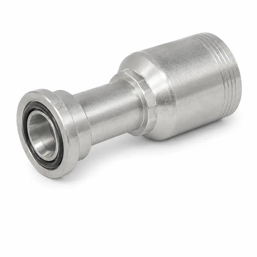 Conector Flange (SAE J518) 3/4" x 3/4" R12 4 Espirales - Recto 1 Pieza RLC
