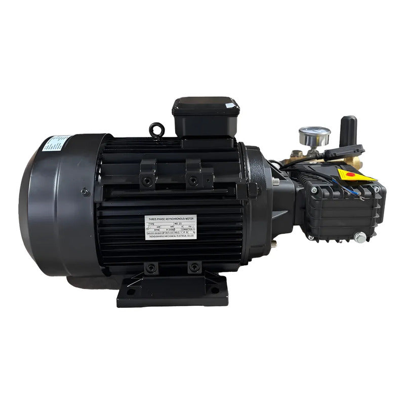 Motor Electrico Con Bomba Para Hidrolavadora 3,480 Psi 220v Gris 60
