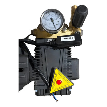 Motor Electrico Con Bomba Para Hidrolavadora 3,480 Psi 220v Gris 60