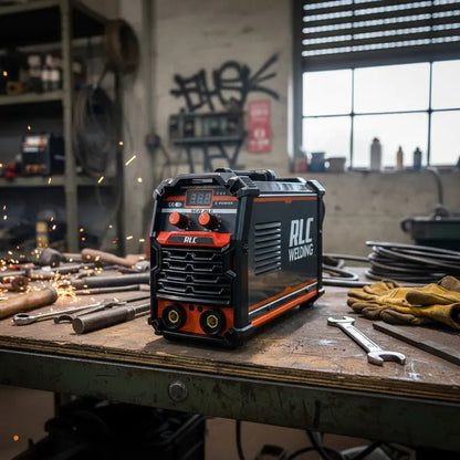 Soldadora Inversora Industrial 200 Amps 110/220v C/accesorio Gris Oscuro RLC WELDING