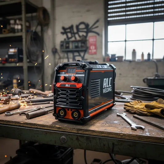 Soldadora Inversora Industrial 200 Amps 110/220v C/accesorio Gris Oscuro RLC WELDING