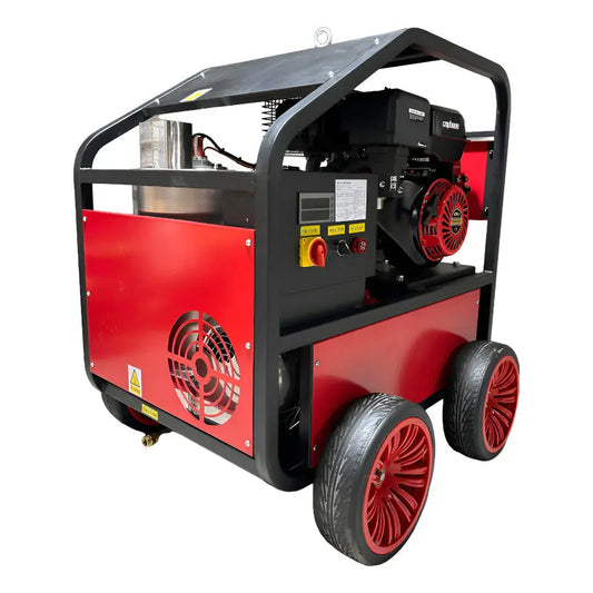 Hidrolavadora A Gasolina Para Agua Caliente 4,000 Psi Rojo RLC