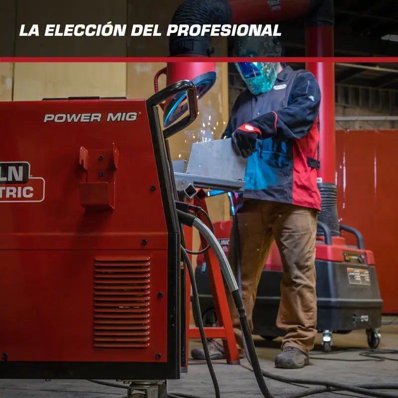 Maquina Para Soldar Power Mig 256 De Lincoln Electric Rojo RLC INDUSTRIAL SUPPLY
