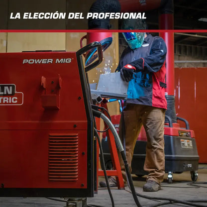 Maquina Para Soldar Power Mig 256 De Lincoln Electric Rojo RLC INDUSTRIAL SUPPLY