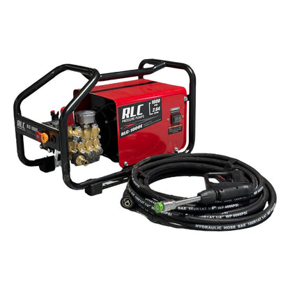 Hidrolavadora Portatil Semi Industrial 1,000 Psi 110v Rojo