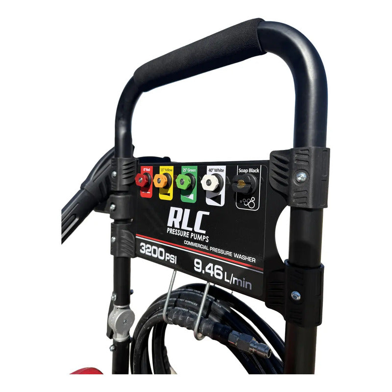 Hidrolavadora Comercial A Gasolina 3,200 Psi Rojo