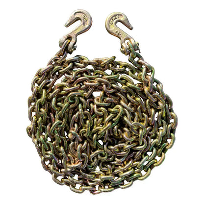Cadena Con Ganchos 1/4  X 16 Pies Grado 80 Amarillo PW INDUSTRIAL