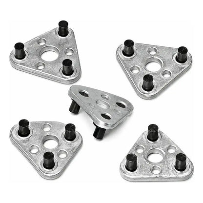 Repuestos Triple Para Encendedor De Cazuela 5pz Plateado Con Puntas Negras RLC INDUSTRIAL SUPPLY