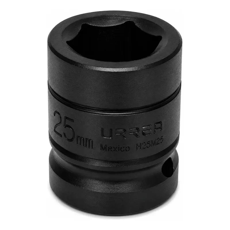 Dado De Impacto Cuadro De 3/4 , 6 Puntas, Métrico, 25 Mm URREA