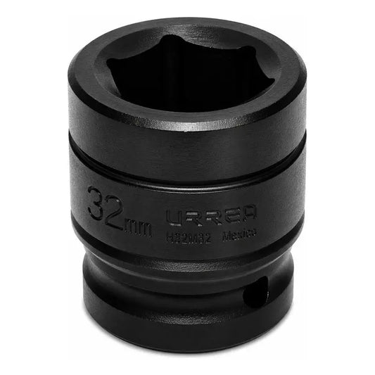 Ddado De Impacto Cuadro De 3/4 , 6 Puntas, Métrico, 33 Mm Plateado URREA