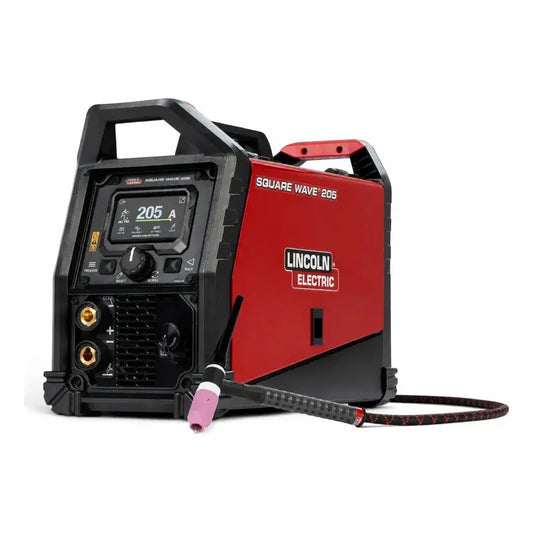 Soldadora Lincoln Electric Square Wave Tig 205 Color Rojo Rojo LINCOLN ELECTRIC