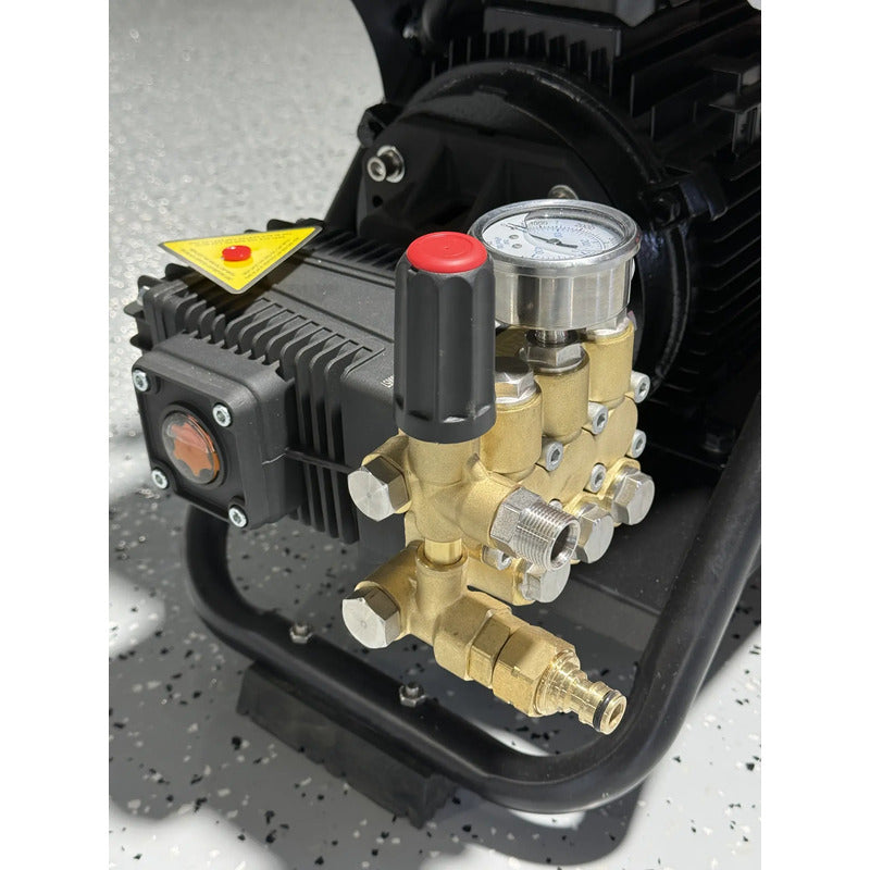 Hidrolavadora Electrica Industrial 4,000 Psi 220v 3 Fase Rlc Gris