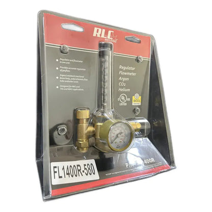 Regulador Con Flujometro Para Gas Argon 4000 Psi RLC WELDING