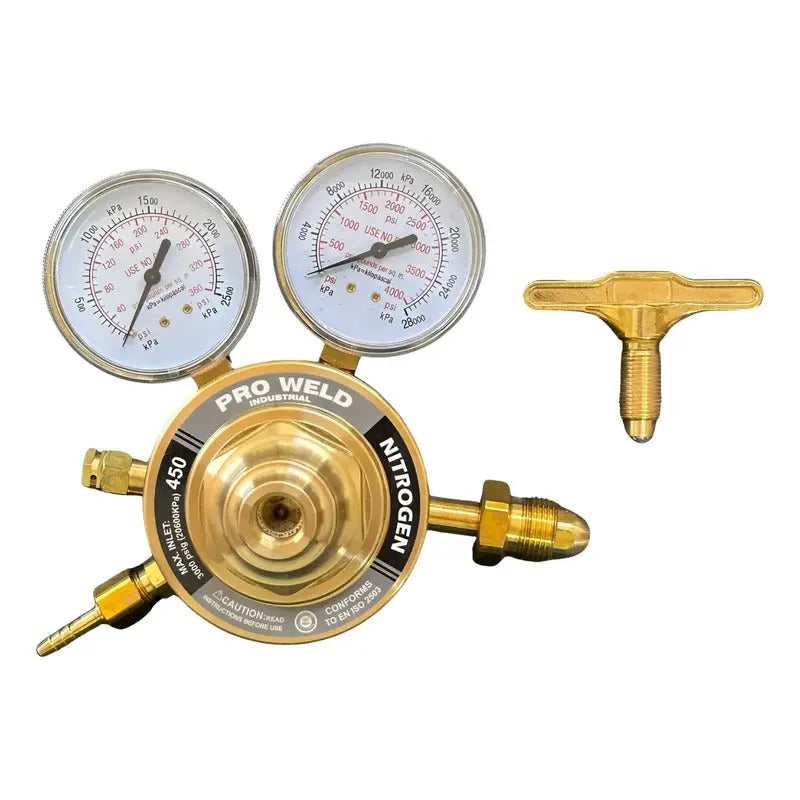 Regulador Industrial Para Nitrógeno Uso Rudo RLC WELDING
