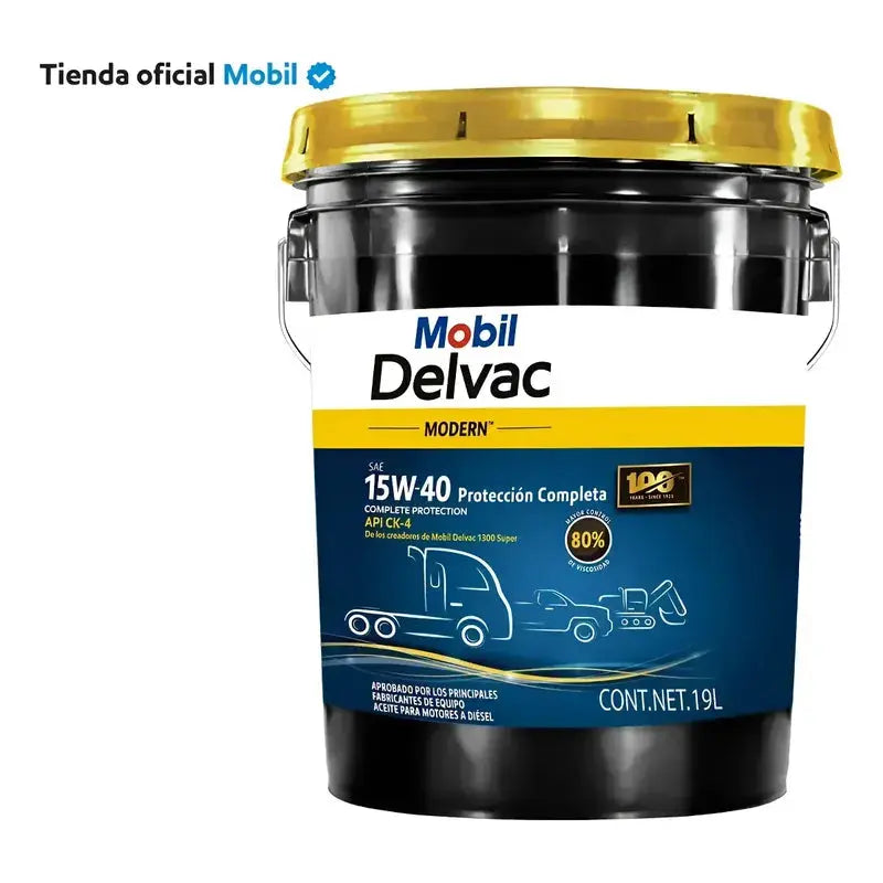 Aceite Mobil Delvac 1300 15w40 Ck-4 Cubeta 19 L. MOBIL