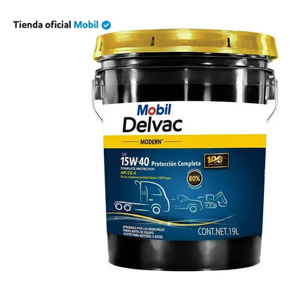 Aceite Mobil Delvac 1300 15w40 Ck-4 Cubeta 19 L. MOBIL