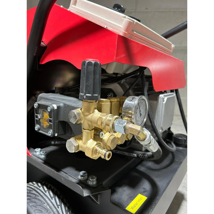 Hidrolavadora Electrica Para Agua Caliente 3,900 Psi Rojo