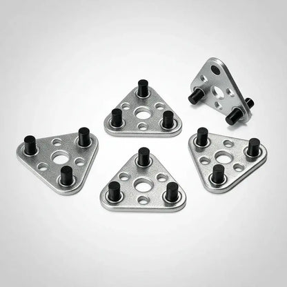 Repuestos Triple Para Encendedor De Cazuela 5pz Plateado Con Puntas Negras RLC INDUSTRIAL SUPPLY