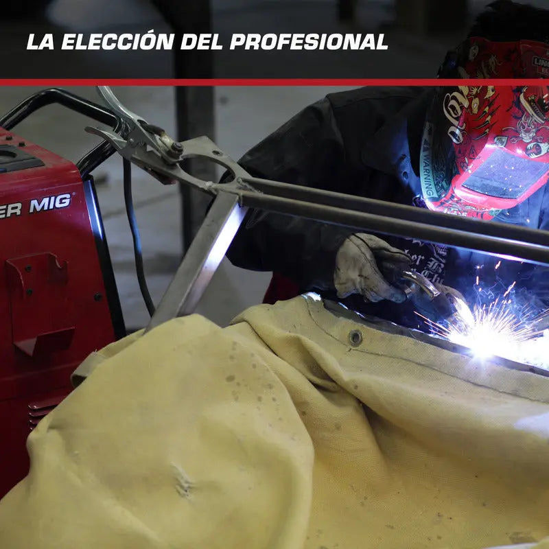 Maquina Para Soldar Power Mig 256 De Lincoln Electric Rojo RLC INDUSTRIAL SUPPLY