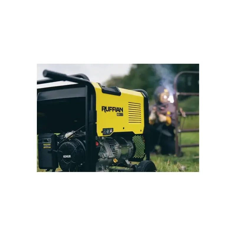 Maquina De Soldar Con Motor Kholer Gasolina Ruffian Es150g Amarillo RLC INDUSTRIAL SUPPLY