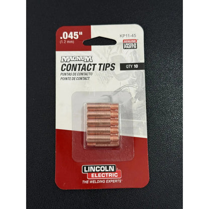 Puntas De Contacto Kp11-45, 0.045 Lincoln Electric 20 Pz