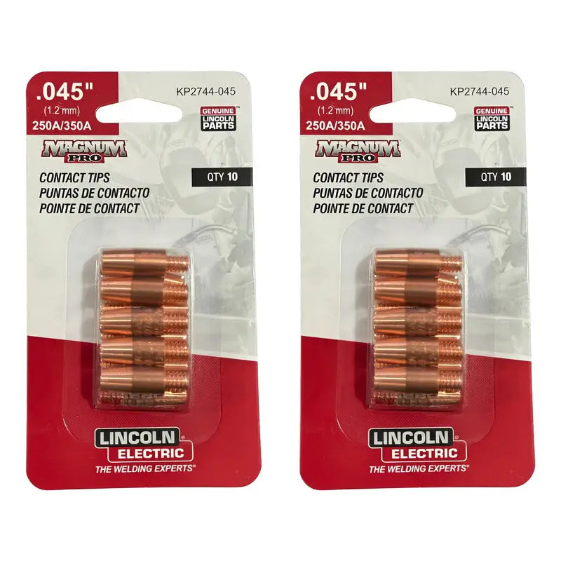 Puntas De Contacto .045 Lincoln Electric (kp2744-045) 20 Pz Pro Weld Industrial
