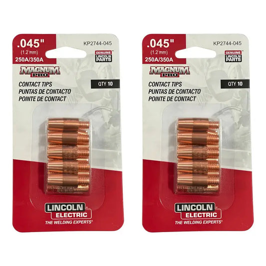 Puntas De Contacto .045 Lincoln Electric (kp2744-045) 20 Pz Pro Weld Industrial