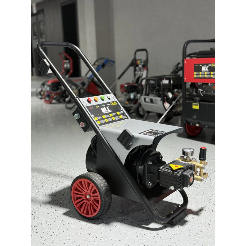 Hidrolavadora Electrica Industrial 4,000 Psi 220v 3 Fase Rlc Gris