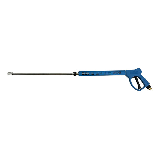 Pistola Larga Para Hidrolavadora 5000 Psi Azul Acero 60