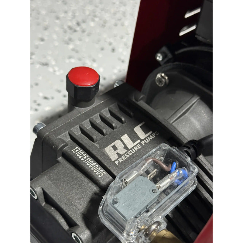 Hidrolavadora Portatil Semi Industrial 1,600 Psi 220v Rojo