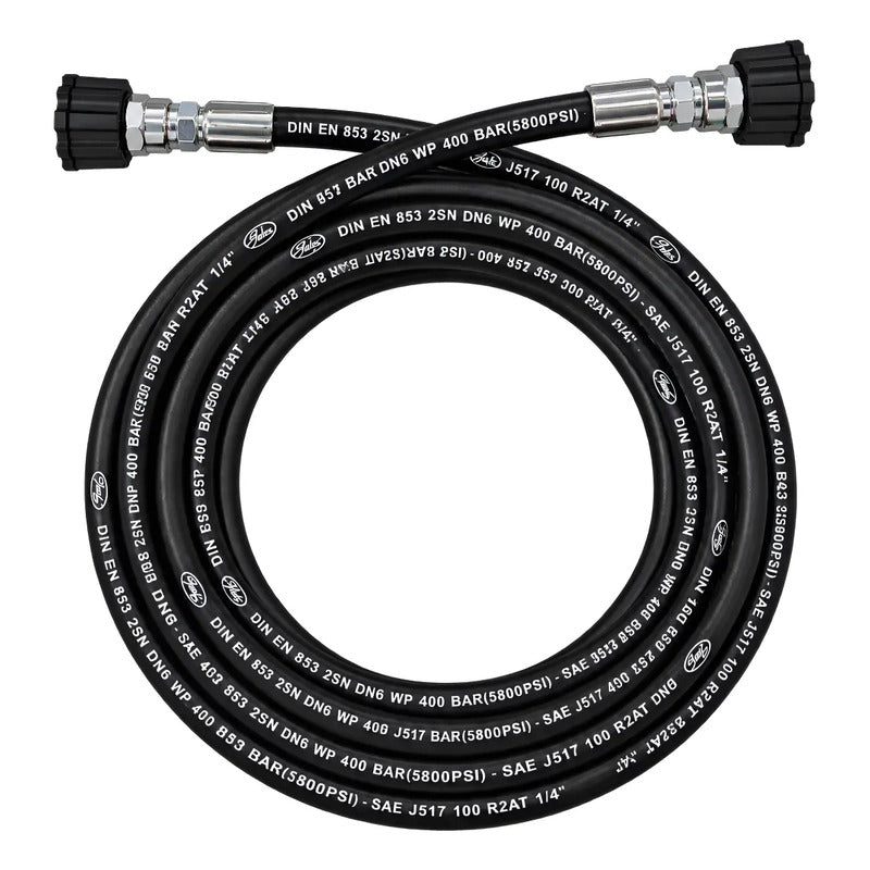 Manguera Reforzada De Presión Para Hidro M22 5,800 Psi 8 Mts