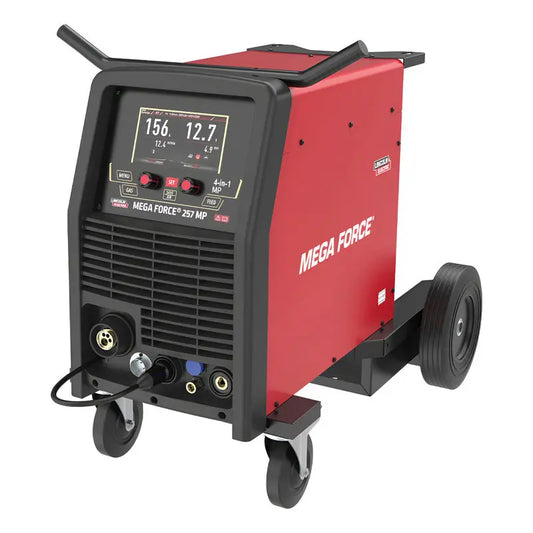 Maquina Para Soldar Multiprocesos Mega Force 257 Mp 220v Rojo LINCOLN ELECTRIC