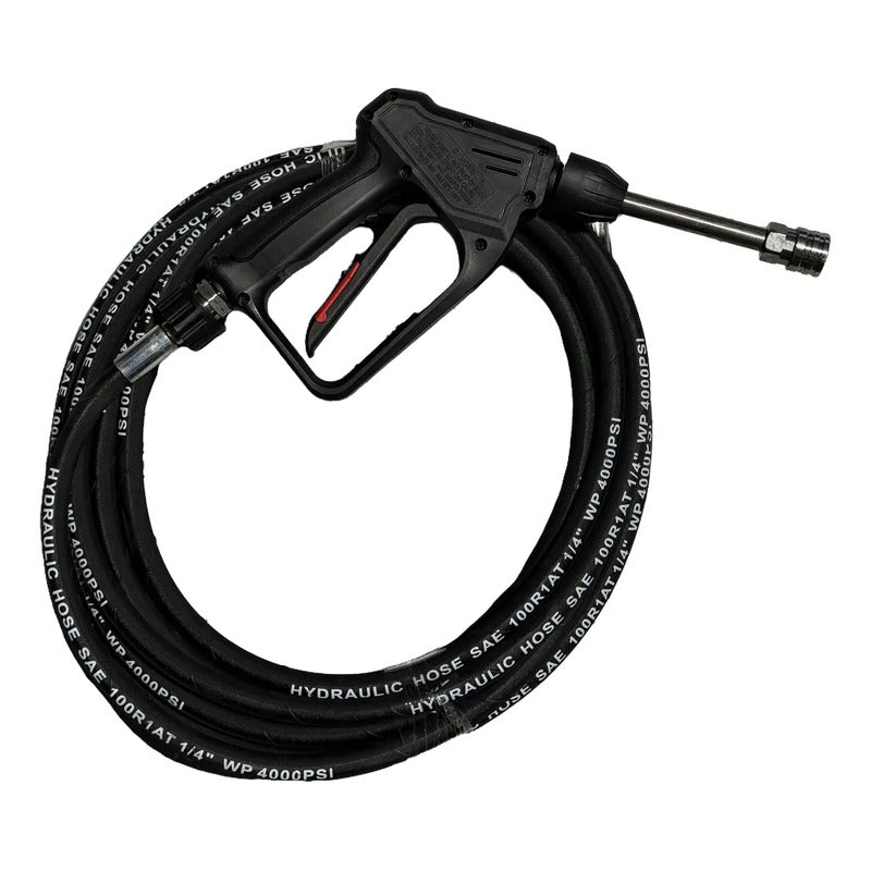 Hidrolavadora Portatil Semi Industrial 1,600 Psi 220v Rojo