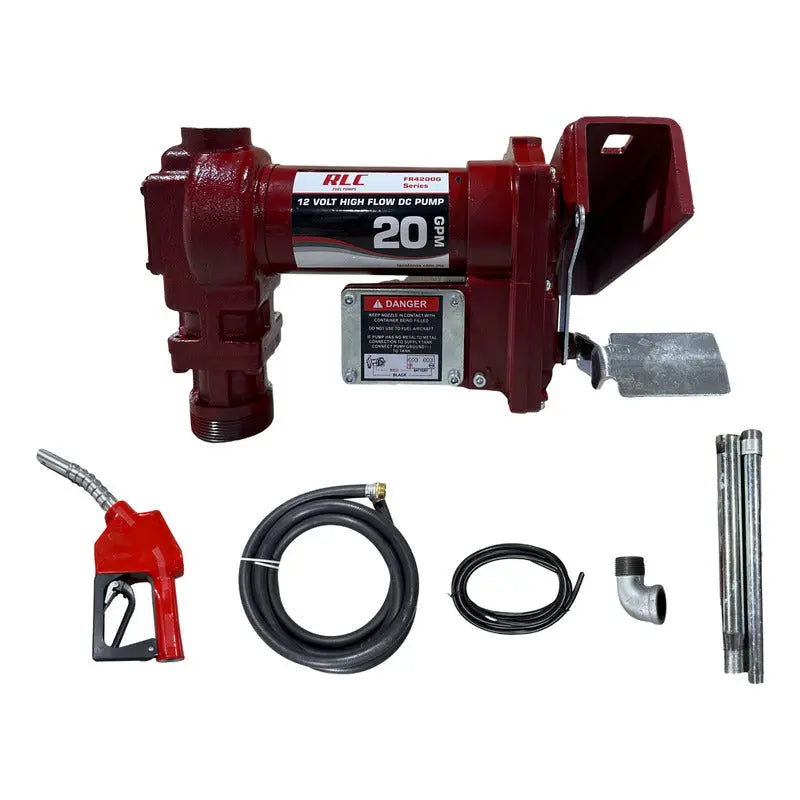 Bomba De Transferencia De Combustible Gasolina Y Diesel 12v RLC INDUSTRIAL SUPPLY