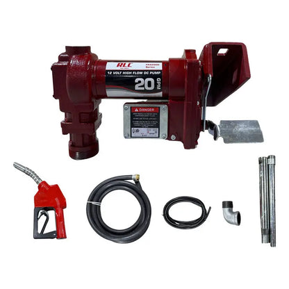 Bomba De Transferencia De Combustible Gasolina Y Diesel 12v RLC INDUSTRIAL SUPPLY