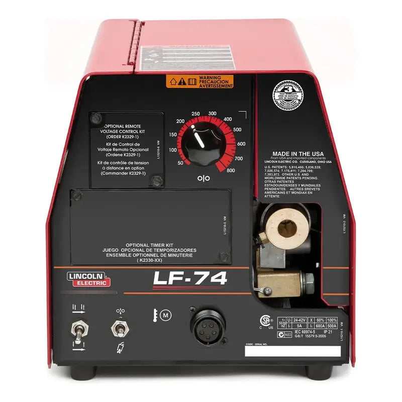 Alimentador Lf-74 Lincoln Electric Rojo LINCOLN ELECTRIC