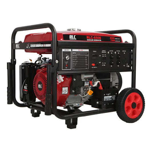 Generadora A Gasolina 6500 Watts Bifasico 110/220v RLC