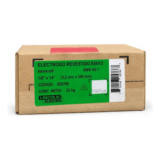 Electrodo Revestido 6013 - 1/8 X 14  Lincoln Electric 5 Kg Gris Oscuro LINCOLN ELECTRIC