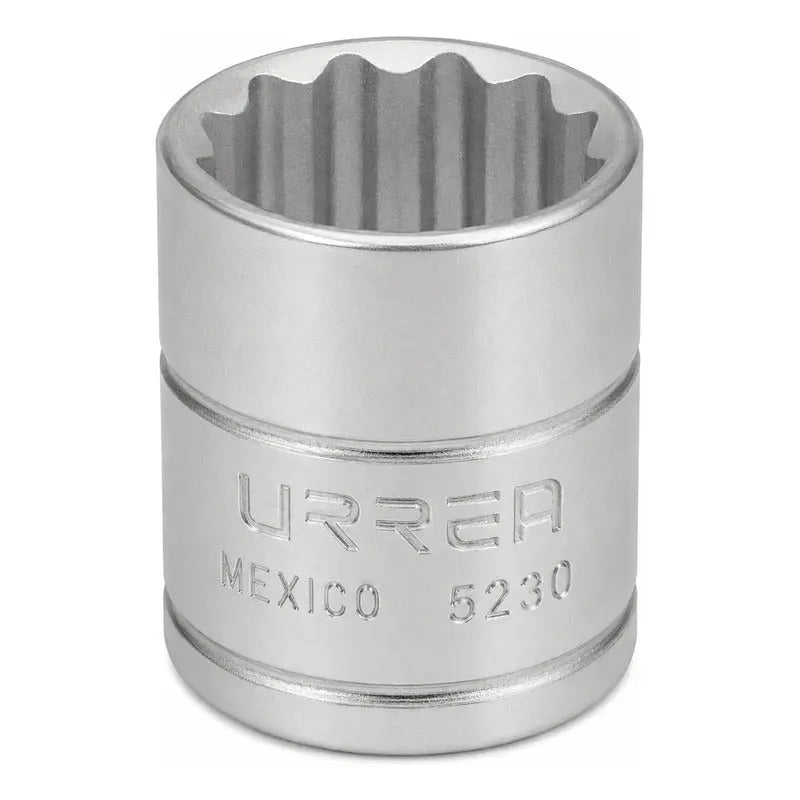 Dado Cuadro De 3/8 , 12 Puntas, En Pulgadas, 15/16  Plateado URREA