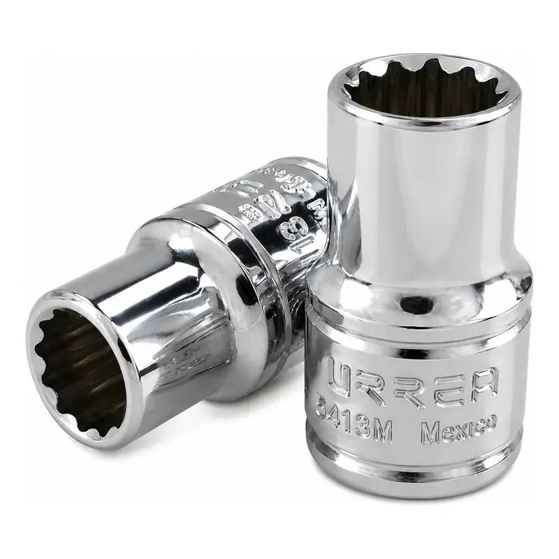 Dado Cuadro De 1/2 , 12 Puntas, Métrico, 13 Mm Plateado RLC INDUSTRIAL SUPPLY