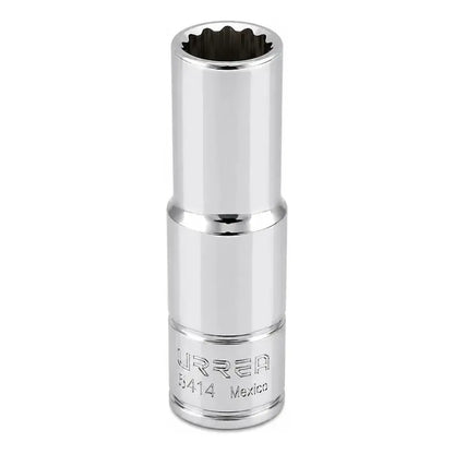 Dado Cuadro De 1/2 , 12 Puntas, En Pulgadas, 7/16  Plateado RLC INDUSTRIAL SUPPLY