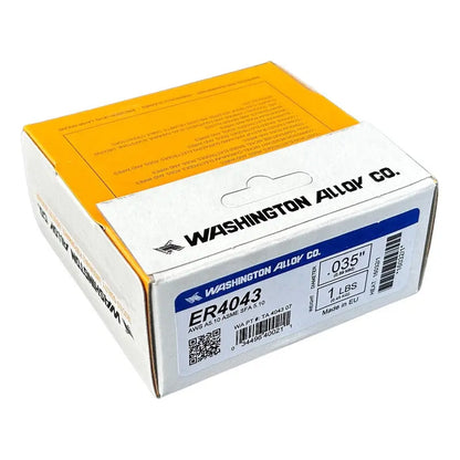 Micro Alambre 4043 Para Aluminio .035 (1lbs) Washington Alloy